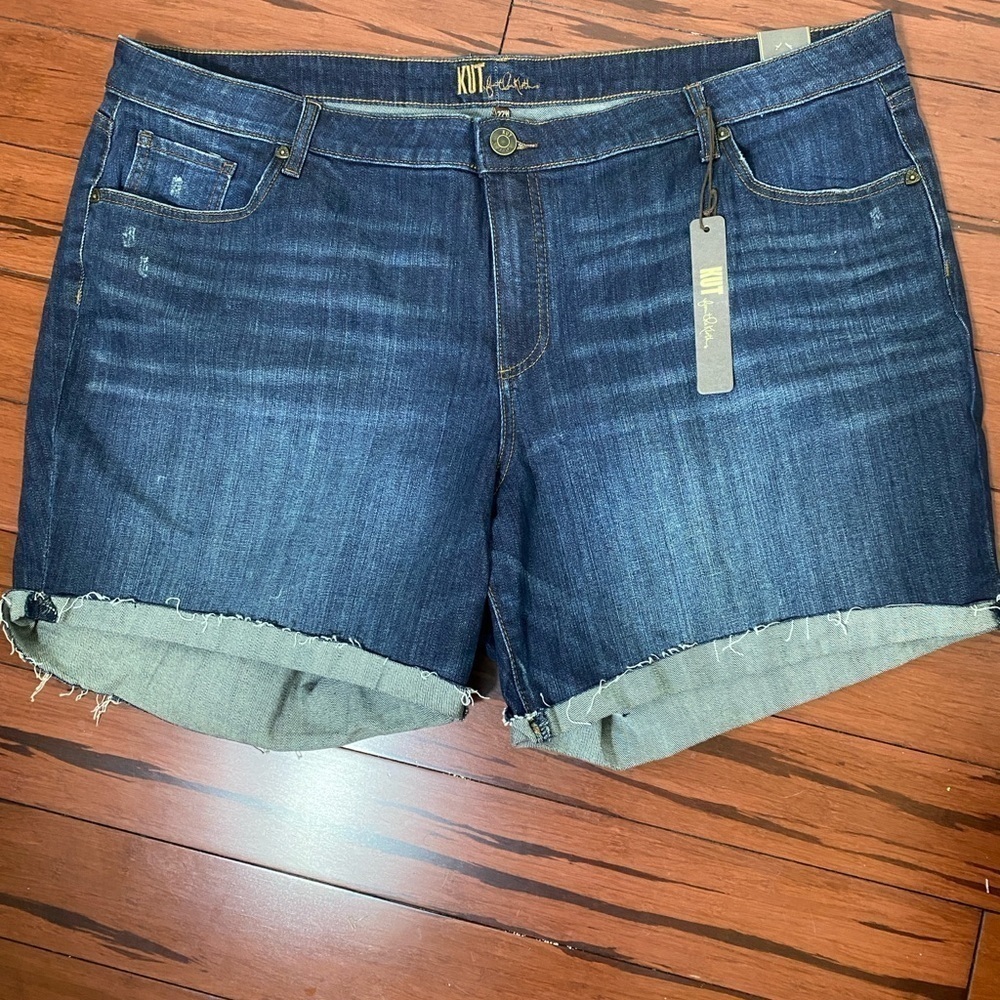 KUT FROM THE KLOTH KATY BOYFRIEND SHORTS 22W